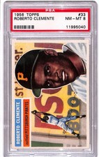 1956 Topps - Roberto Clemente #33 PSA 8 