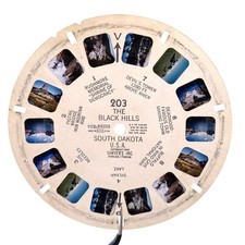 The Black Hills South Dakota 203 View Master Reel J101 2 Ship FREE