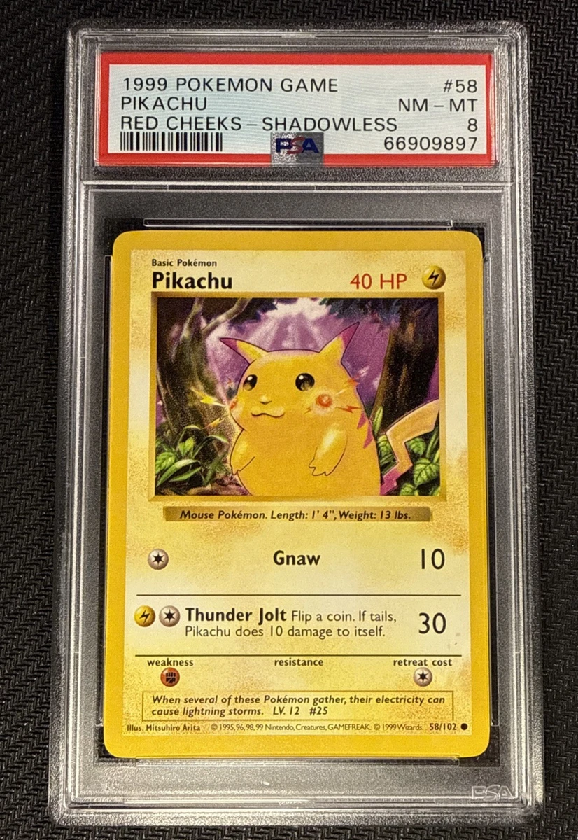 Pikachu Pokémon TCG Professional Sports Authenticator (PSA) Grade