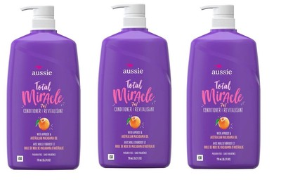 #ad BL Aussie Conditioner Total Miracle 26.2oz Pump X 3 Packs $54.59