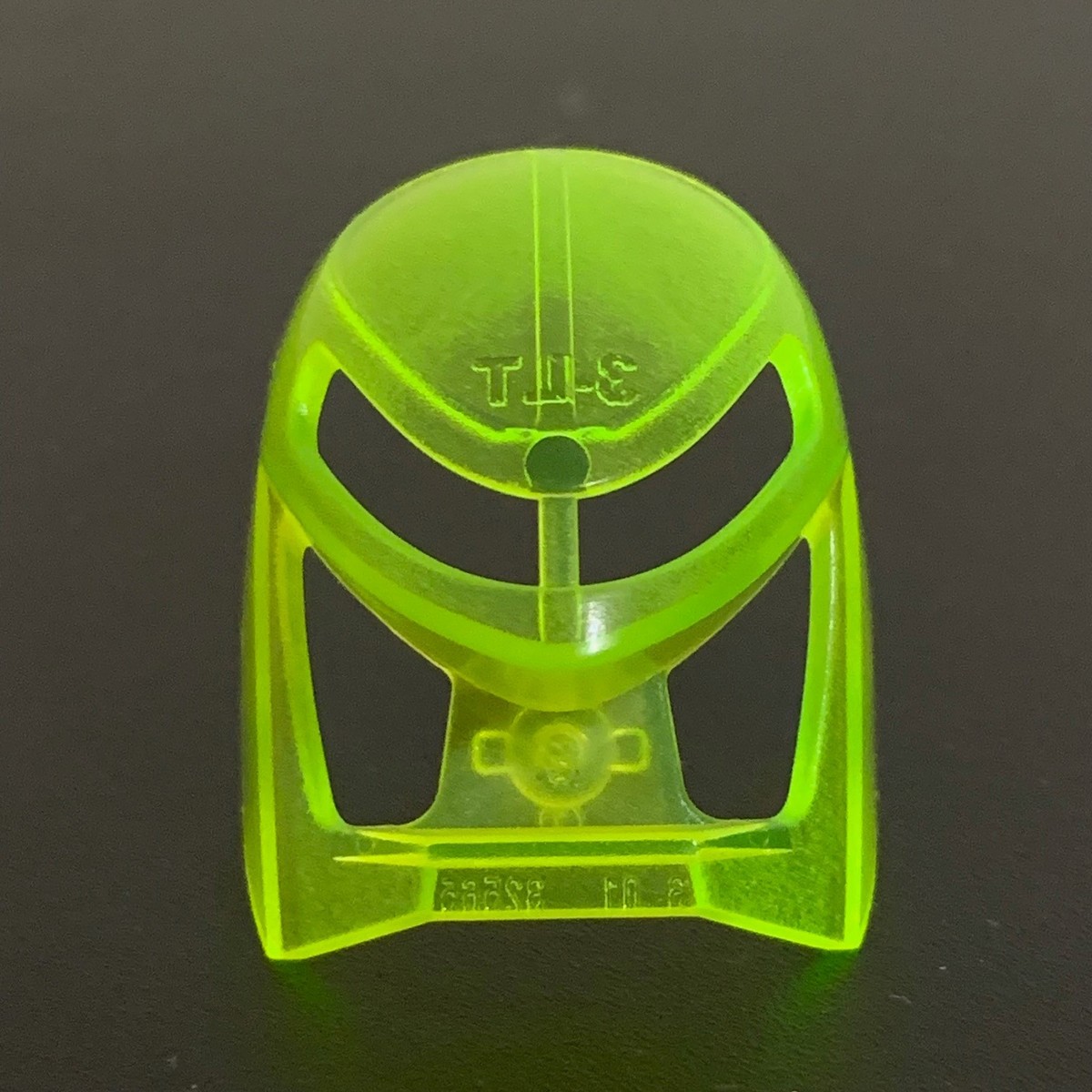 Lego Bionicle Transparent Neon Green Miru Kanohi Mask! Very Hard
