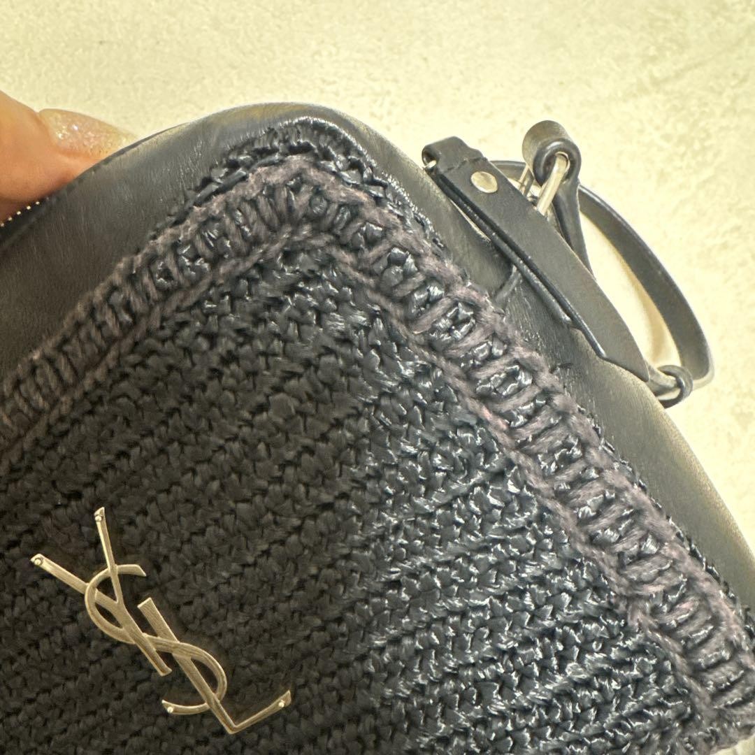 Borsa a tracolla per fotocamera Saint Laurent Raffer