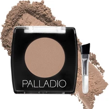 Palladio Brow Powder for Eyebrows Soft & Natural Eyebrow Powder Taupe
