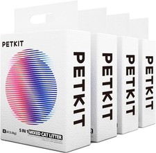 PETKIT Strong Clumping Cat Litters 5 in 1 Mixed Tracking Bentonite Tofu Litter