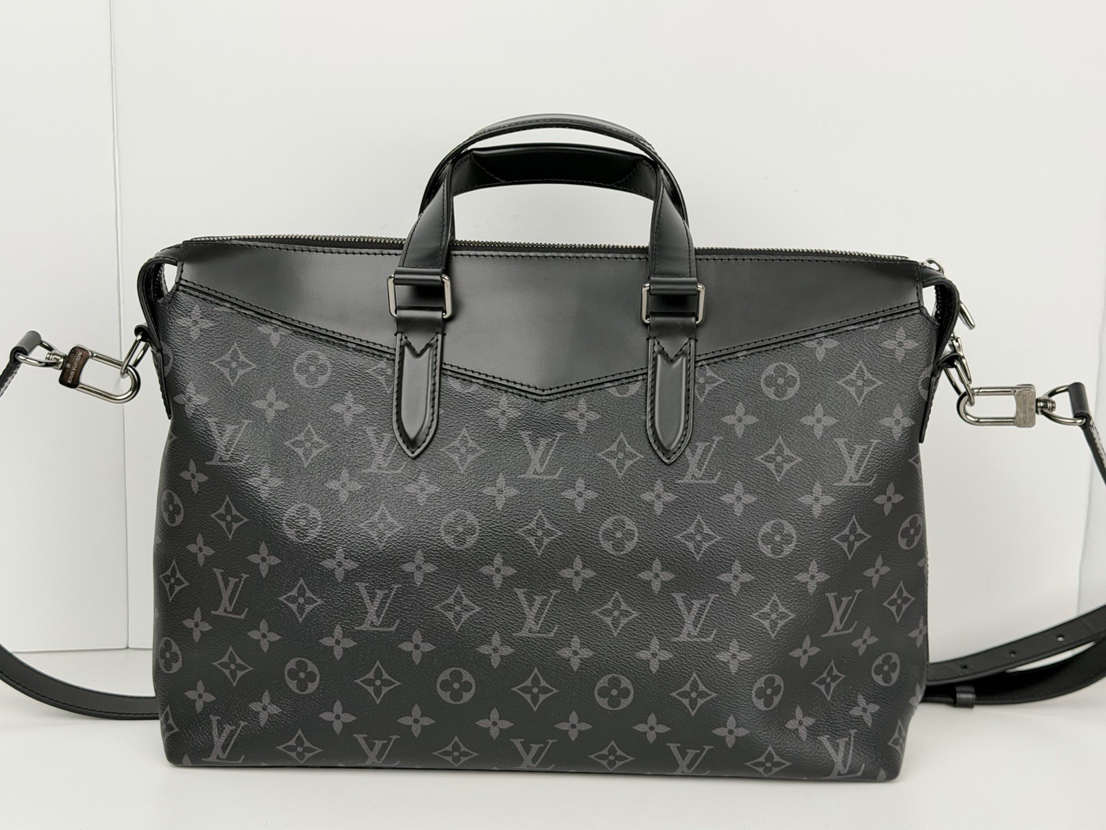 Louis Vuitton Monogram Eclipse Explorer Briefcase… - image 3