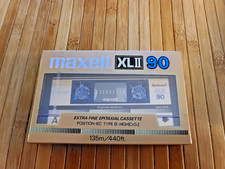MAXELL XLII 90 EXTRA FINE EPITAXIAL Cassette Sealed and Brand New