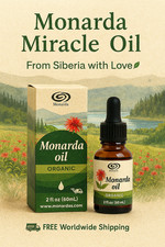 Monarda Essential Oil 60ml   100 Natural Antiseptic Oil for Skin  Nails.60 ml