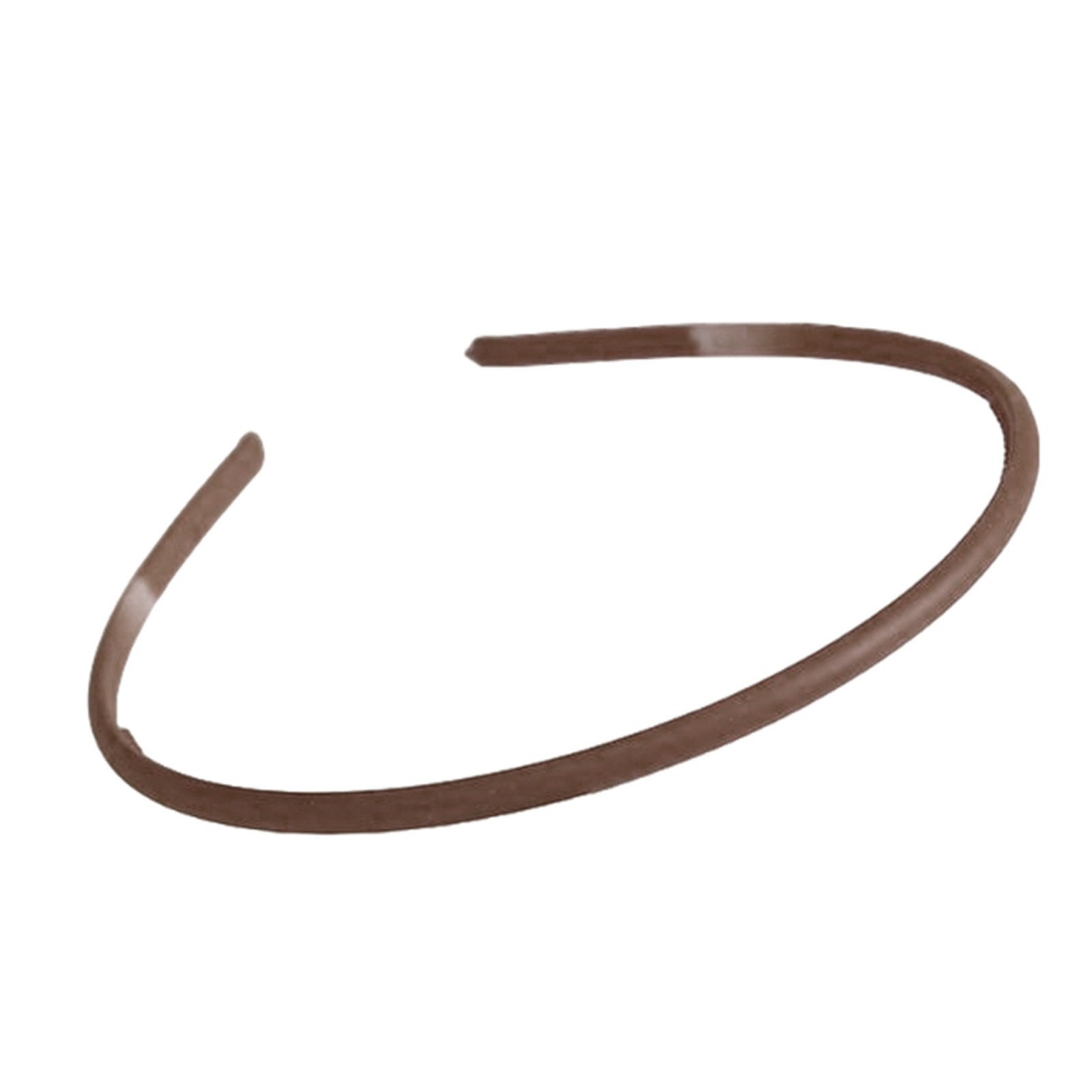 Matte Headband Women Pure Color Simple Elegant Hairband Hair Accessory For H