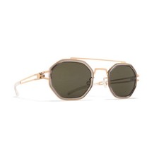 Sunglasses Mykita Arturo A83 50 26 145 C653 Champagne Gold Clear Ash Rawgreen so