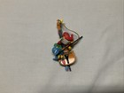 VTG 5 Christmas Ornament : 2 Santa’s, Barbie, Bear/Bunny, Blue & Red Birds/Cello — photo 6