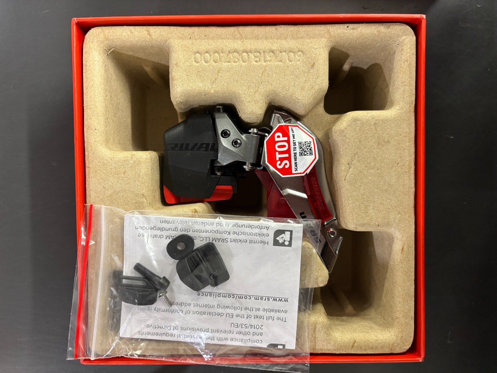 Sram Rival Etap AXS D1 Wide Braze On Front Derailleur - 00.7618.173.000