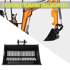 600mm For Mini Excavators Screening Skeleton Bucket Mud Bucket Digger Attachment