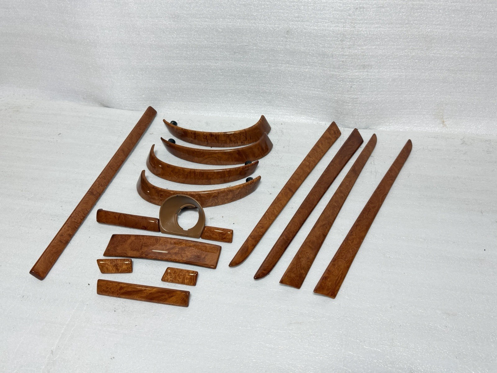 2003-2010 PORSCHE CAYENNE INTERIOR DASH DOOR CONSOLE WOOD TRIM PANEL SET