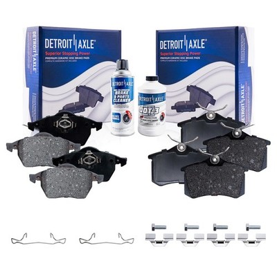 Front & Rear Brake Pads for 2000-2006 Volkswagen Golf