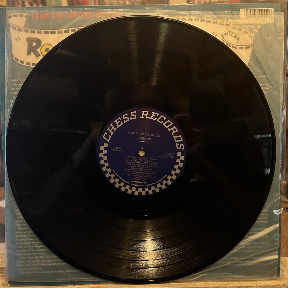 [РОК/ПОП] ~ Exc lp ~ различные ~ Чак Берри ~ MOONGLOWS ~ рок, рок, рок ~ [1986 ~ шахматы] ~ - Изображение 3 из 4