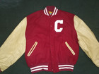 Vintage Cornell University Wool and Leather Varsity Jacket HTF RARE XL VGC — photo 2