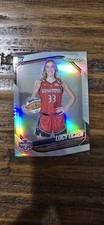 2025 Panini Prizm WNBA Lucy Olsen #145 Rookie Variation Silver Prizm RC Mystics 