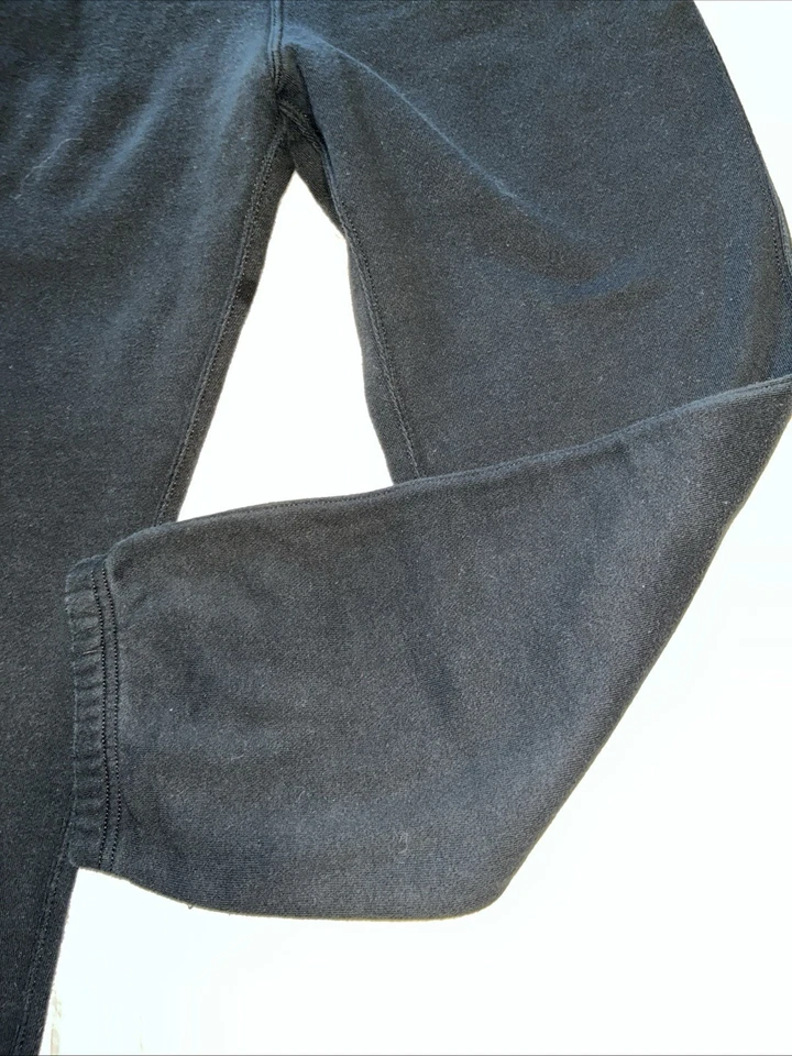 Polo Ralph Lauren Boys Black Pants L 14-16 w/Red Pony Logo Sweatpants Jogger - Image 2 of 4