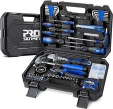 Prostormer 179-Piece Home Tool Kit, General Household Hand Tool Set 