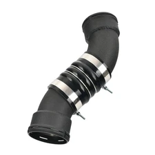 For 06-10 Chevy GMC Duramax Diesel Black Cold-Side Intercooler Pipe Boot Kit