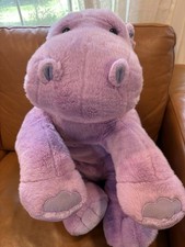 RARE 28" Aurora Purple HIPPO Limited Edition JUMBO Hippopotamus Plush