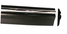 Automotive Authority Black Chrome Side Body Trim Molding Half Roll - 12 ft