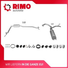 für Honda Civic VIII 1.4 61kW (2005-2008) Fließheck Auspuffanlage Auspuff