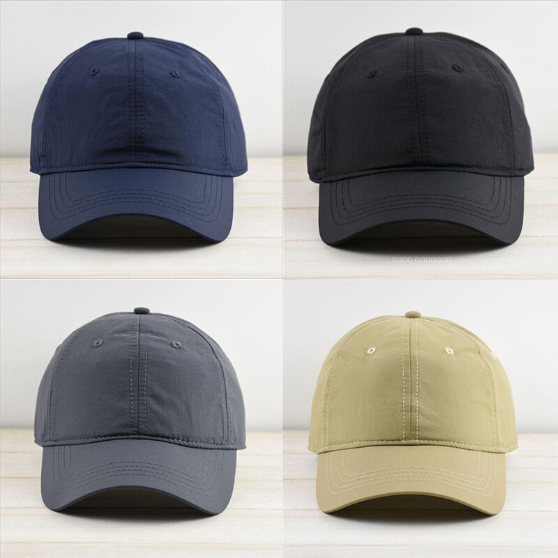 BASEBALL CAP BLACK OLIVE NAVY ADJUSTABLE RAIN HAT SHOWERPROOF WAXED RAIN HAT-image