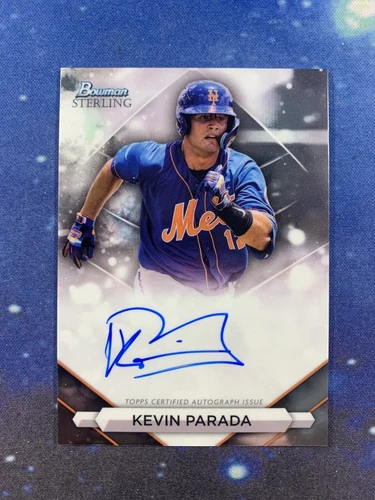 2023 Bowman Sterling Kevin Parada Prospect Auto New York Mets