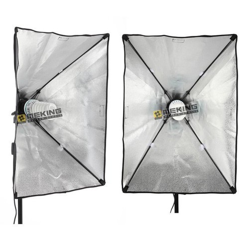 Softbox fotografico illuminazione continua 150 W soft box studio con kit supporto luce - Foto 6 di 12
