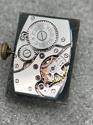 #1171 ORIGINAL EBEL x HANDAUFZUG DAMEN LADY UHRWERK MOVEMENT  MEChANISM