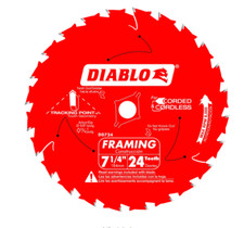 10 Pack - Diablo D0724A 7-1/4 24T Diablo Circ...