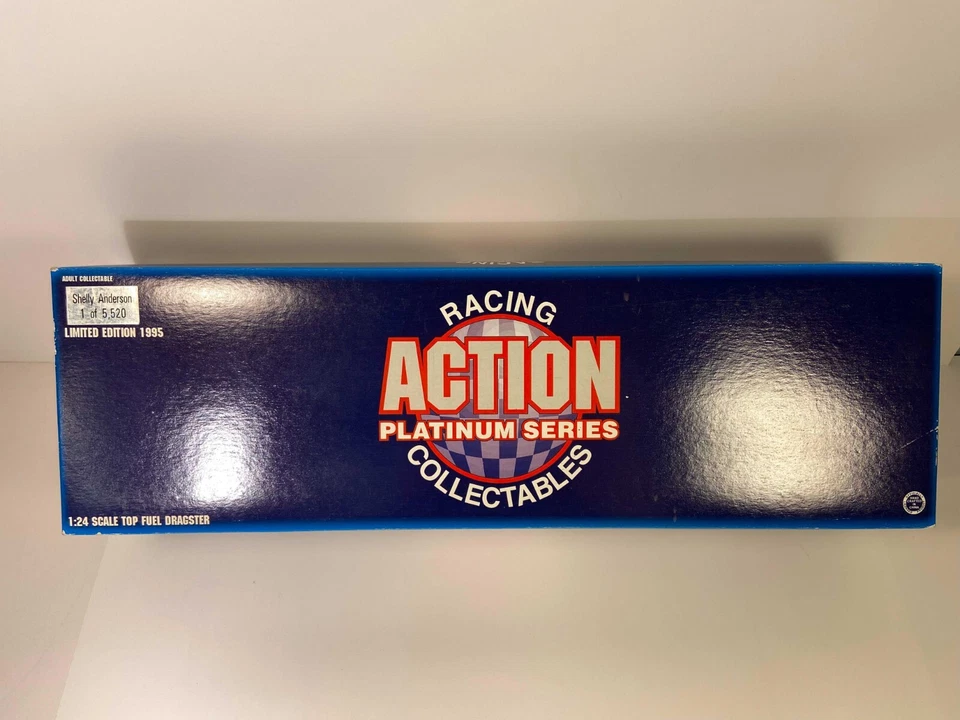 Shelly Anderson Action Racing 1:24 Scale  Top Fuel Dragster 1995 Diecast Model - Image 3 of 4