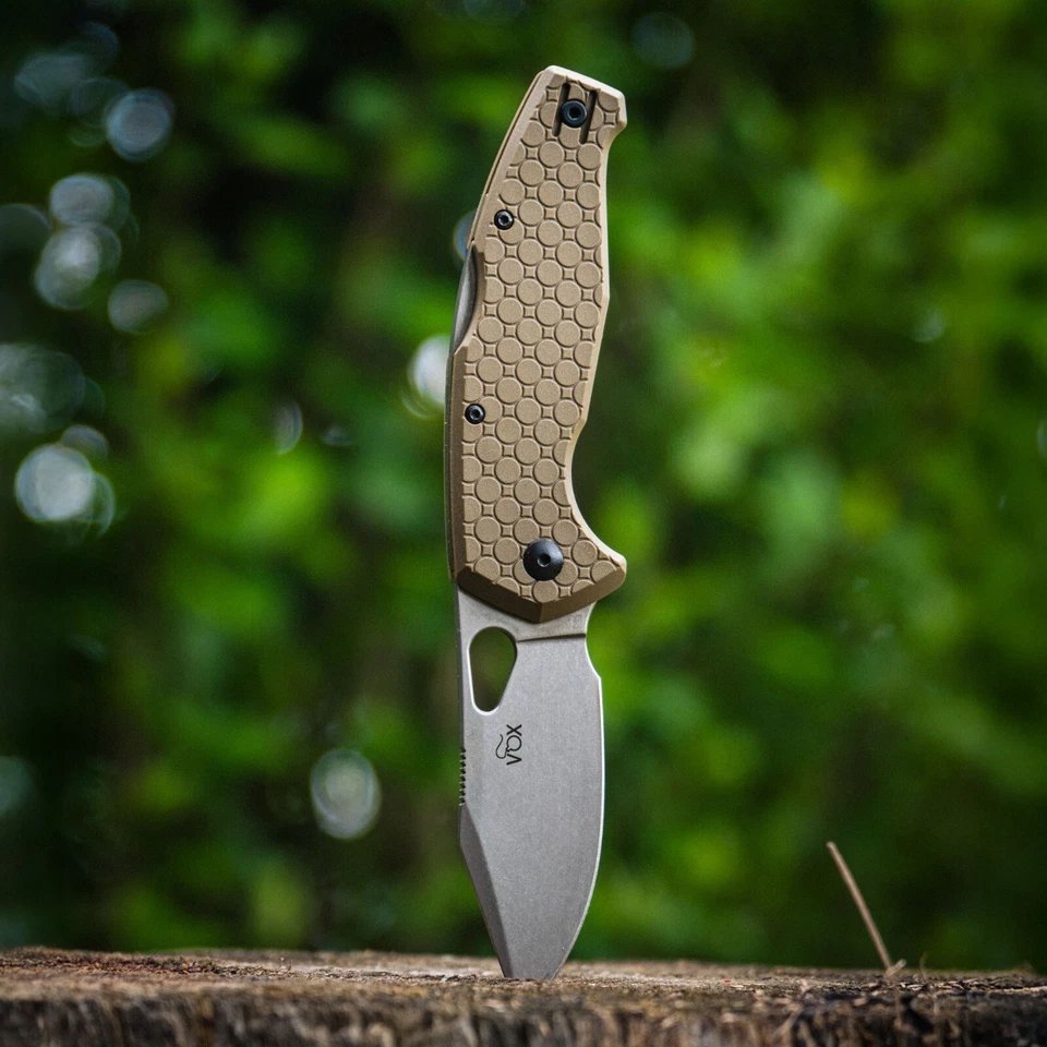 Carpeta VOX Kita 3.25" Hoja de Acero Inoxidable Mango FRN con Clip de Bolsillo Reversible Foto 2 de 4