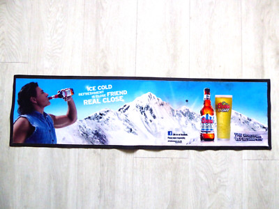 COORS LIGHT BAR RUNNER - VAN DAMME! 34,5 Zoll lang, Männerhöhle