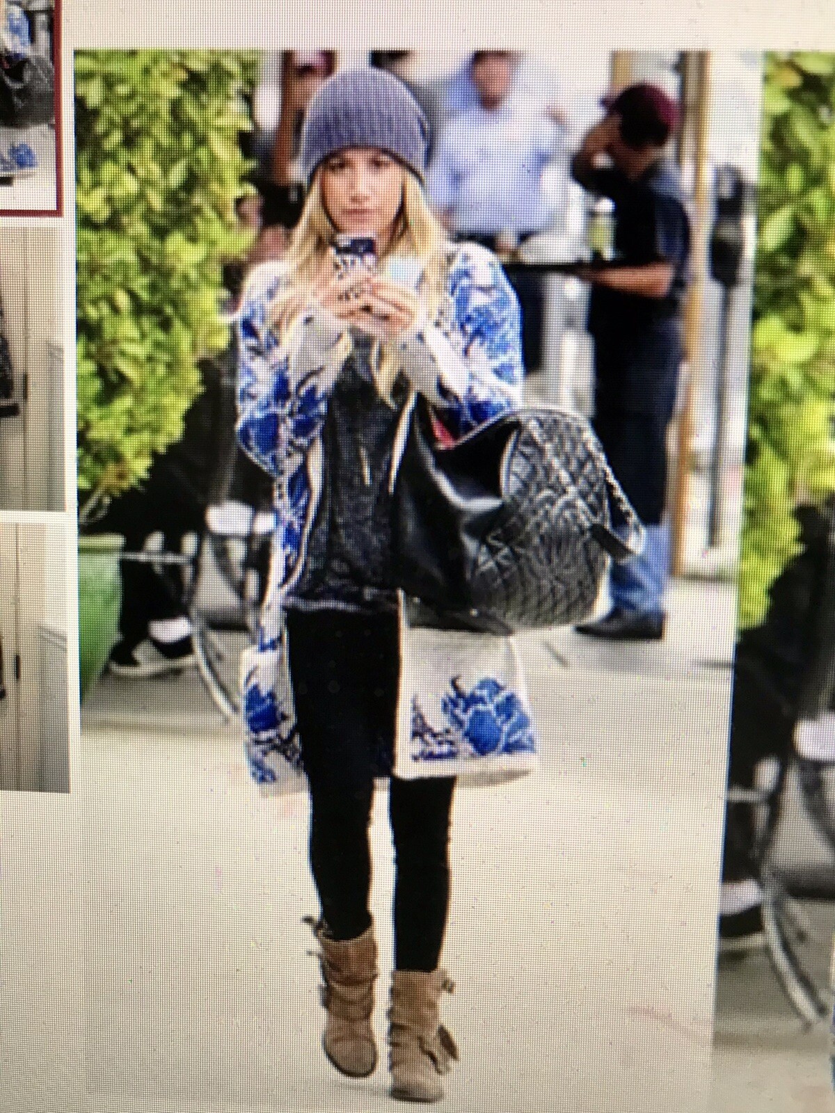 free people flower power cardigan