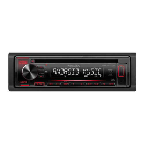 Kenwood Kdcmp172 In Dash Car Cd Player Receiver With Usb For Sale Online Ebay