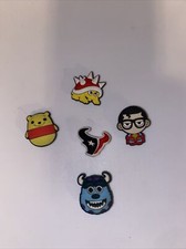 Croc Shoe Charms Winnie The Pooh Monster Inc. Superman Mario Brothers Turtle TX