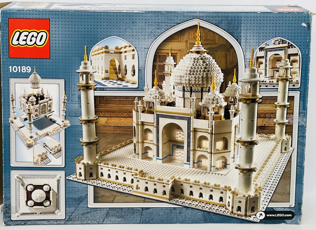 Lego Creator TAJ MAHAL 10189 Architecture Building Model with Box  673419130585