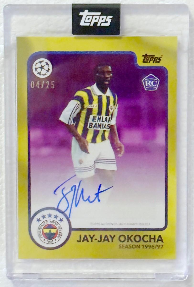 201★サッカー★jay-jay okocha★prostars★フィギュア 267☆サッカー☆jay-jay okocha☆prostars☆フィギュア