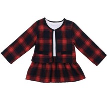 Conjunto de falda de cuadros para bebés niñas con falda tutú.Ropa de Otoño.Lujo.