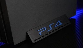 Playstation 4 Pro Vertical Stand 3d printed