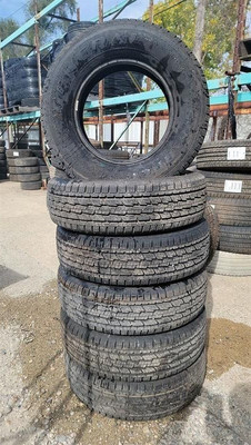 225/75 R16 115/112S Set Of 6 Grabber HTS Load E Tires 15/32 Tread Depth 2636663