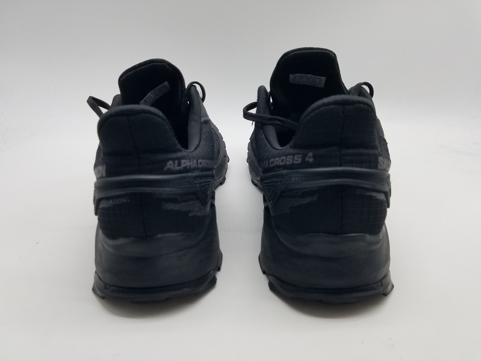 Scarpe da trail running Salomon Alphacross 4 GTX da uomo taglia 12 nere