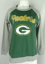 Green Bay Packers NFL Team Apparel Women's Crew Neck