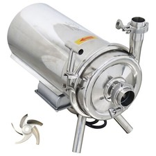 220V Stainless Steel Centrifugal Pump 10Ton/h Food Grade 2in Inlet 1.5in Outlet