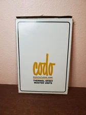 Codo Thermal Spirit Master Units 100 Tattoo Transfer Papers 8.5" X 11" Purple