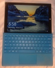 MICROSOFT SURFACE TABLET MODEL 1631 IN GOOD CONDITION WORKS NO PASSWORD AS IS