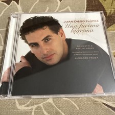 Juan Diego Flores Una Furtiva Lagrima Donizetti And Bellini Arias Pre-owned
