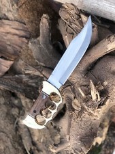 Custom handmade d2 tool steel hunting Bowie knife camping knife survival knife
